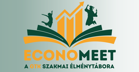 Economeet - A Gazdaságtudományi Kar szakmai élménytábora logó
